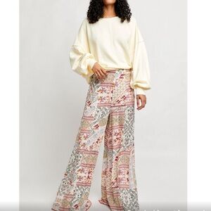 NWT Free People Daytime Pants. Size Medium.